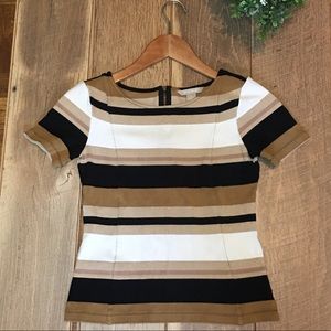 Banana Republic Brown Lines.